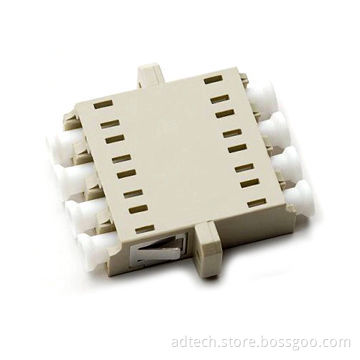 LC Fiber Quad Green Color Adapter